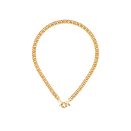 Brede Gourmet Ketting Goud