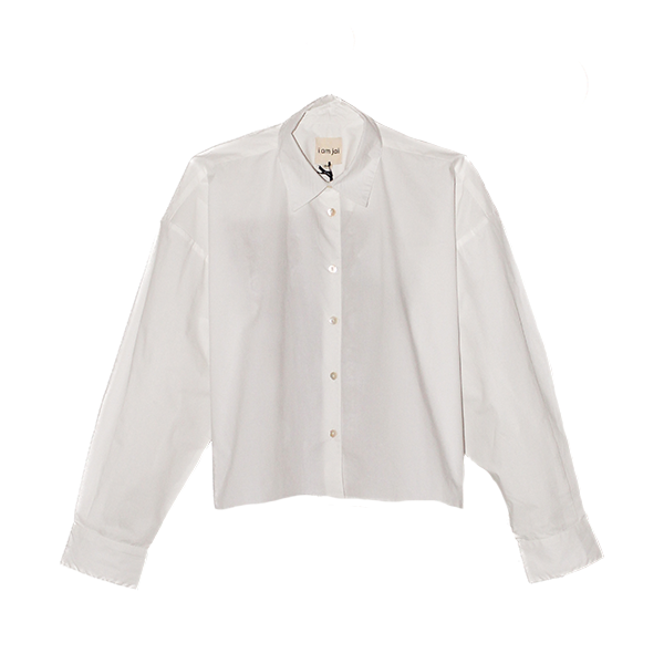 Cropped Blouse Wit 