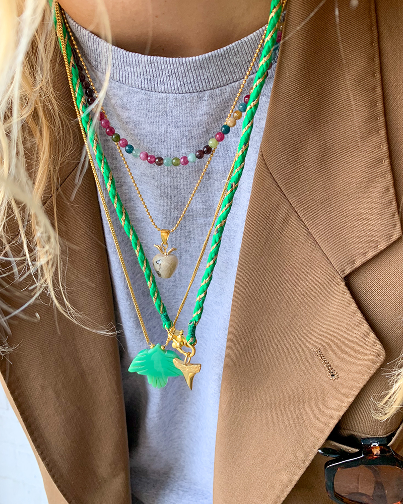 Toermalijn Balletjes Ketting