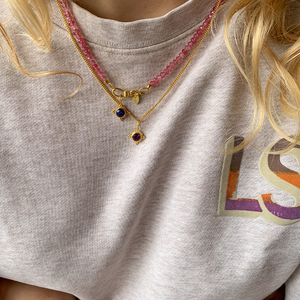 Gouden Geboortesteen Saffier September