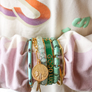 Gouden Armband Met Munten