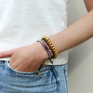 Gouden Ballen Armband