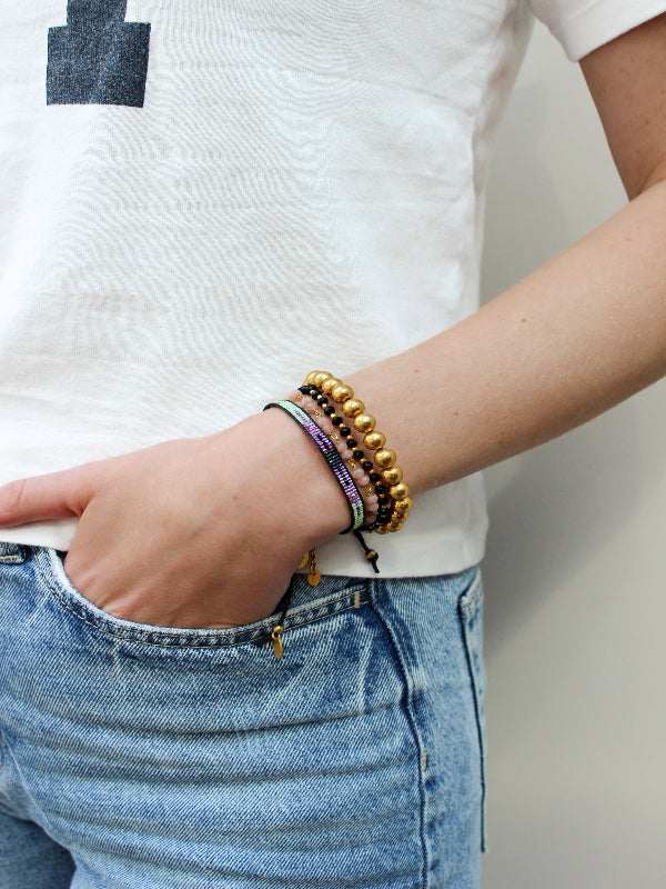 Gouden Ballen Armband