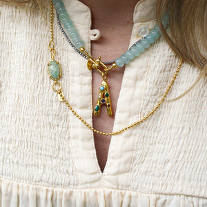 pyriet ketting zilver