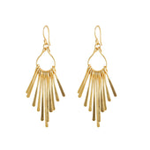 gouden fancy oorbellen