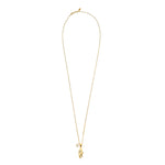 Gouden Ketting Hand Bedel lang