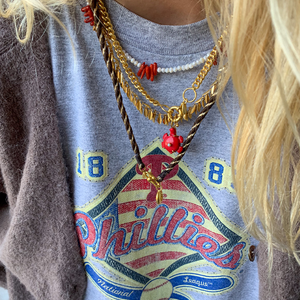 parel ketting koraal