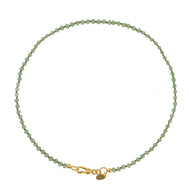 Groene Jade Ketting Handgeknoopt