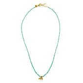 Groene Onyx Ketting Met Olifantje