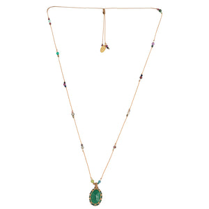 handgeknoopte_edelstenen_ketting_groene_onyx_hanger