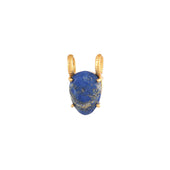lapis lazuli druppel edelsteen bedel