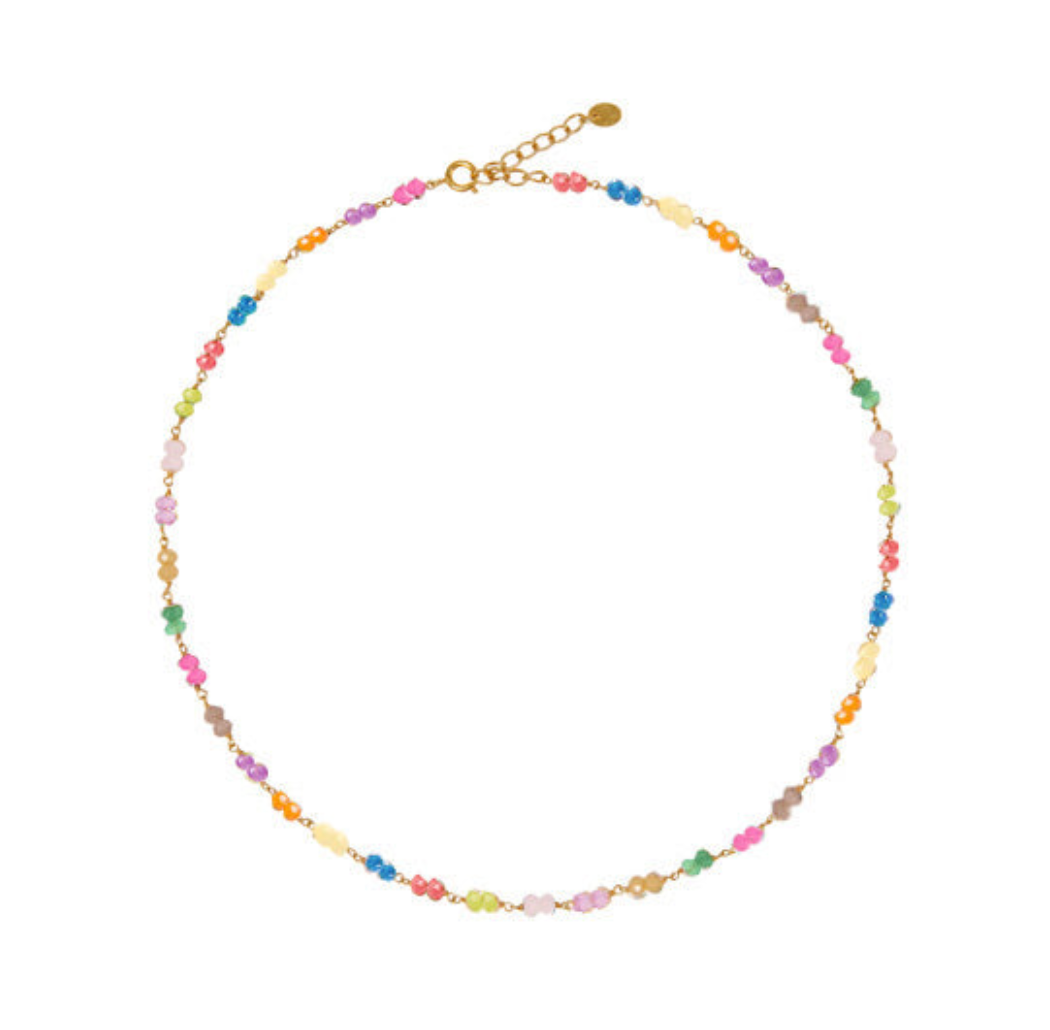 mix jade edelstenen ketting