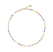 mix jade edelstenen ketting