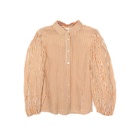 Pofmouwen Blouse Geel Ankita