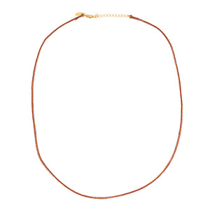 rood koordje met slotje