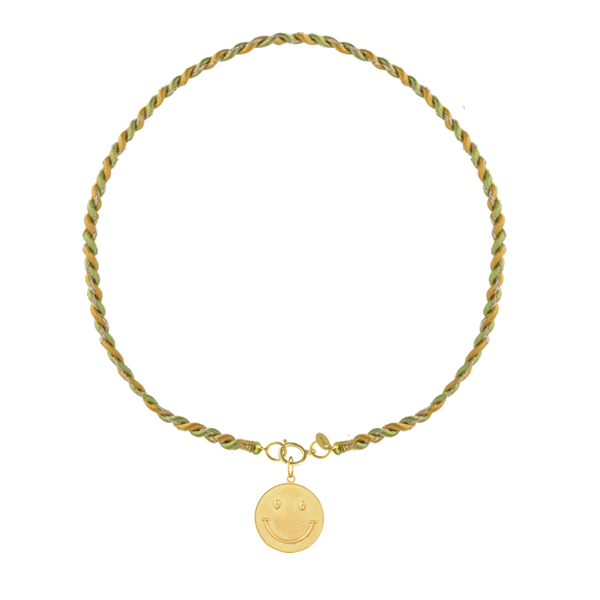 satijnen_ketting_smiley bedel