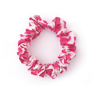 Scrunchies Ikat Stof Roze
