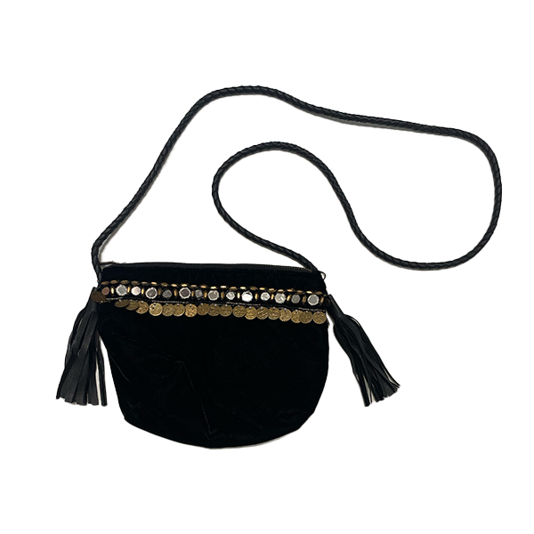 Black Velvet Bag