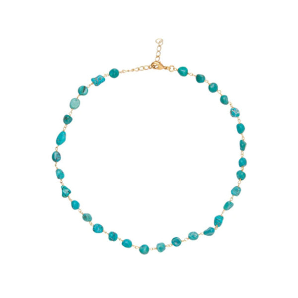 Echt Turquoise Edelsteen Ketting