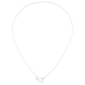 Ketting Zilver Bliksemflits Draaisluiting