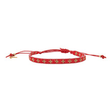 Geweven Armband Rood