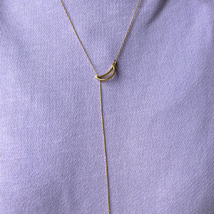 Fijne Maan en Ster Gouden Ketting