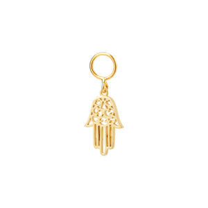 Gouden Hamsa Hand Bedel