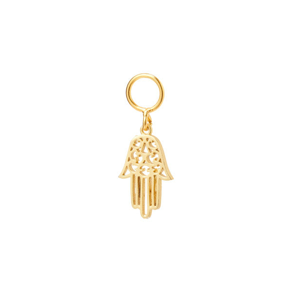 Gouden Hamsa Hand Bedel